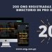 200 ONG registradas en el directorio de PRO ONG